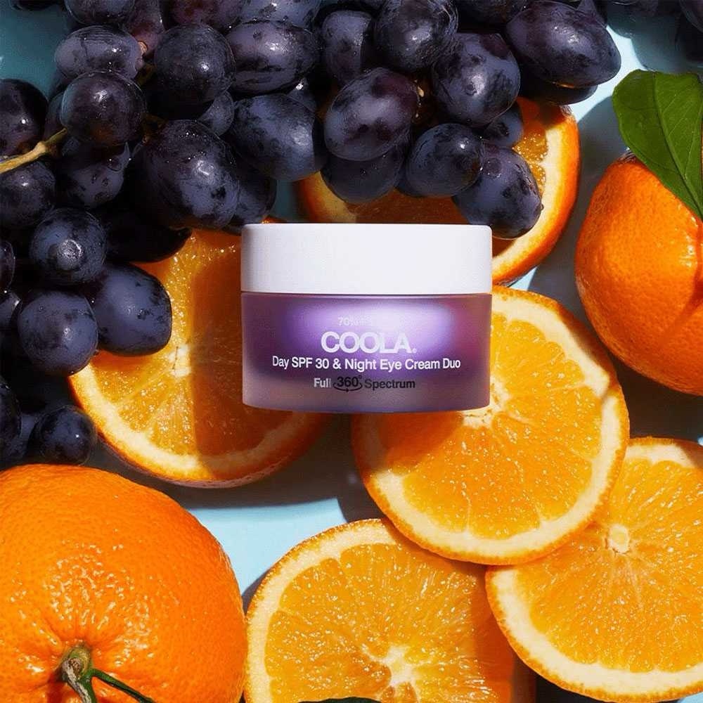 Coola - Day SPF 30 & Night Eye Cream 24ml Organic Eye Cream Duo - Picture 3 of 4